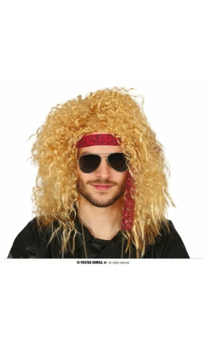 Blonde Rocker Wig - Adult One Size