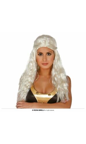 White Long Wavy Wig - Adult One Size