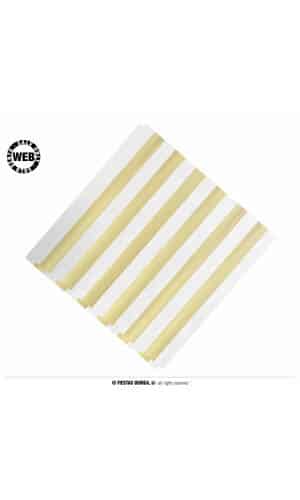 Gold Napkins 33x33cm - 12pk