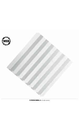 Silver Napkins 33x33cm - 12pk