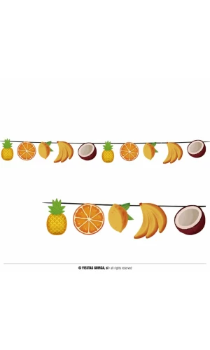 Fruit Garland Banner - 300cm