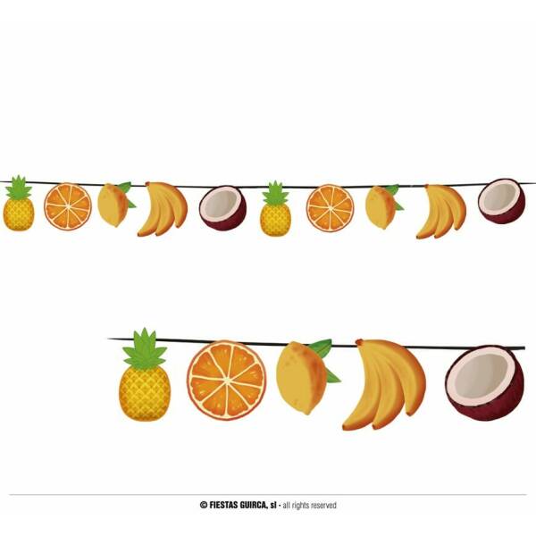 Fruit Garland Banner - 300cm