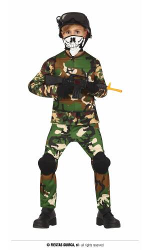 Military Boy (Soldier) - Age 10 to 12 Years