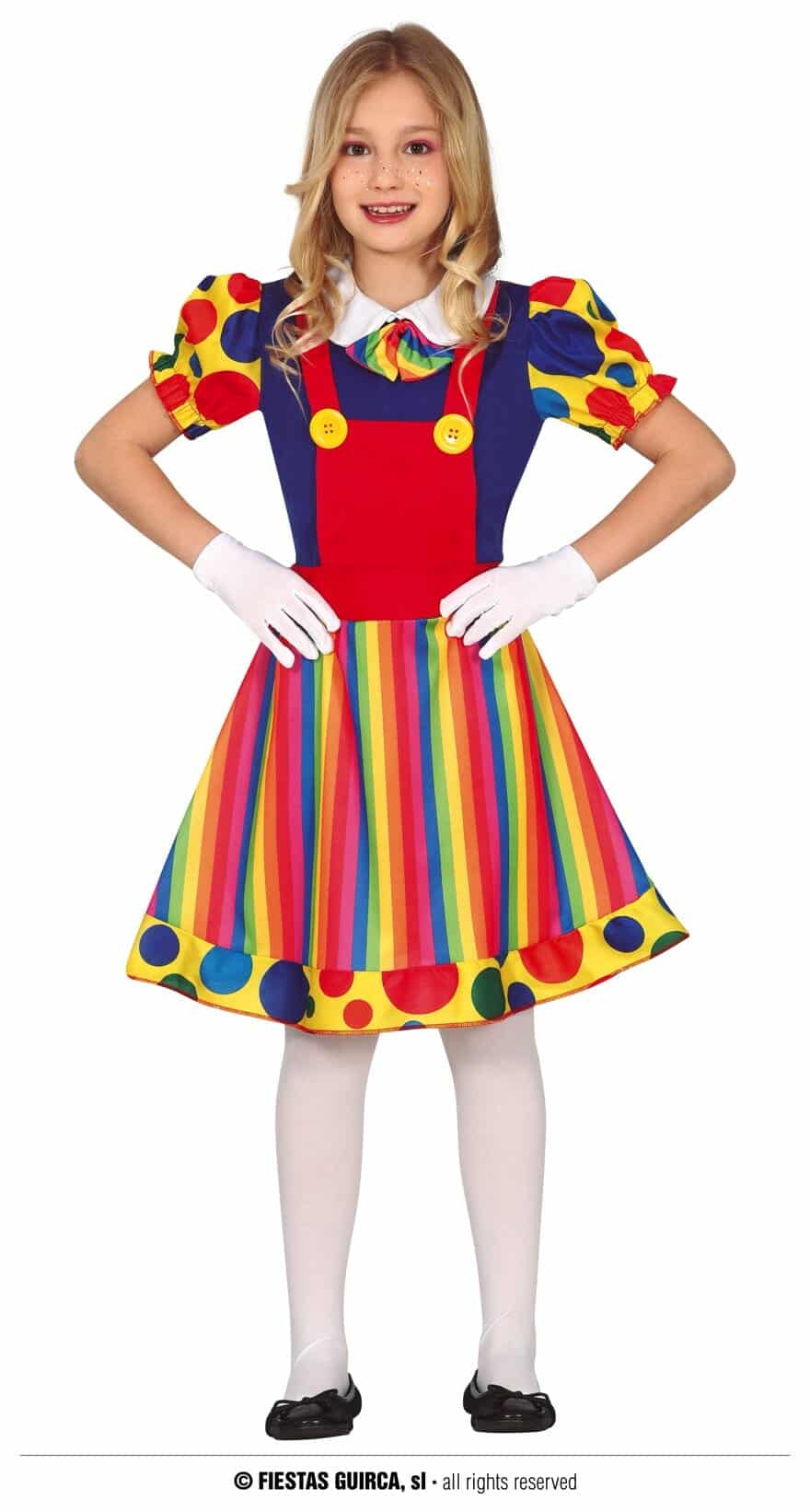 Lovely Clown Girl - Age 3 to 4 Years - 