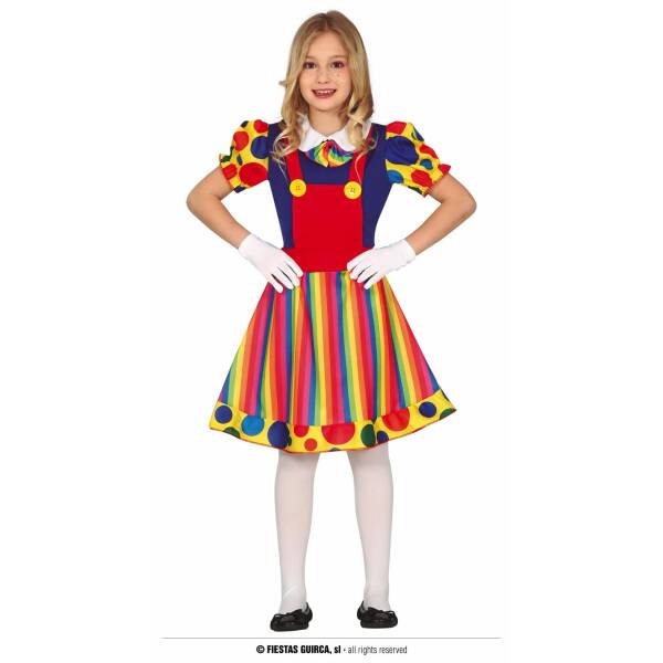 Lovely Clown Girl - Age 10 to 12 Years