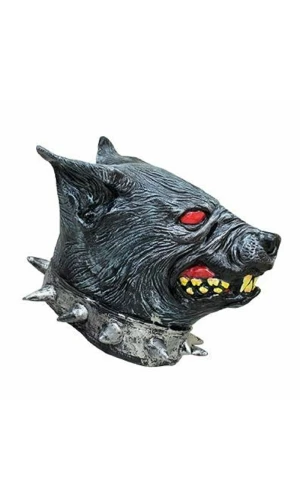 Angry Wolf Full Latex Mask - Adult One Size