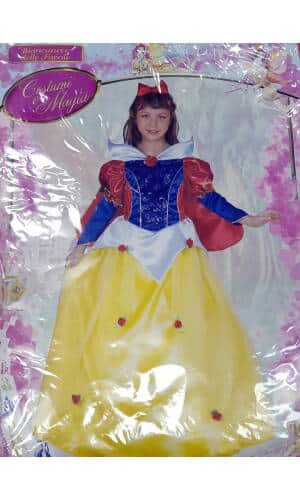 Princess Snow White Costume - Age 5 to 7 Years