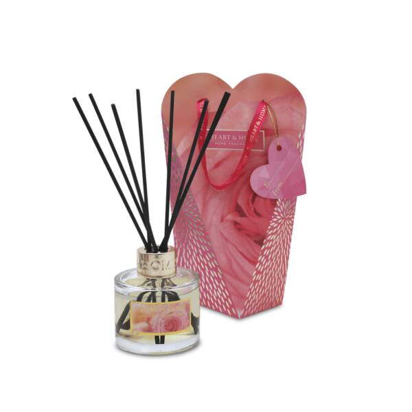 H&H Reed Diffuser - Rose Quartz Raspberry & Rose Blossom