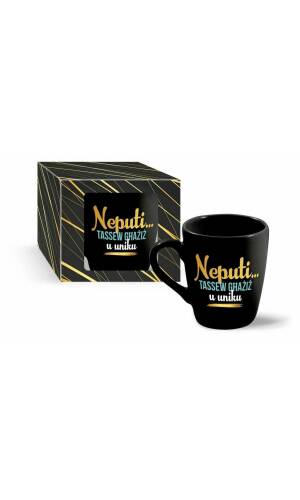 Gold Mug ''Neputi... Tassew Għażiż U Uniku'' - 300ml