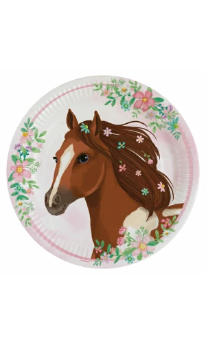 Beautiful Horses Paper Plates 22.8cm - 8pk