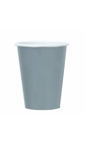 Silver Paper Cups 250ml - 8pk