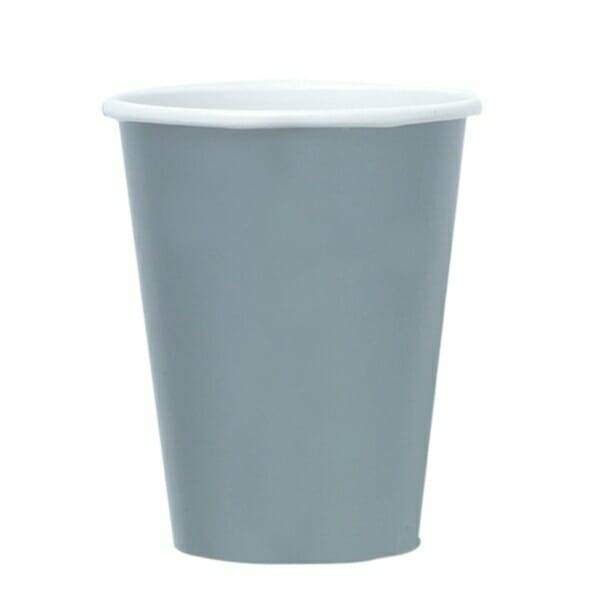 Silver Paper Cups 250ml - 8pk