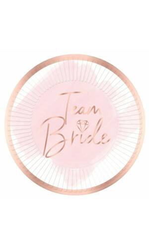 Hen Party Round Paper Plates 23cm - 8pk