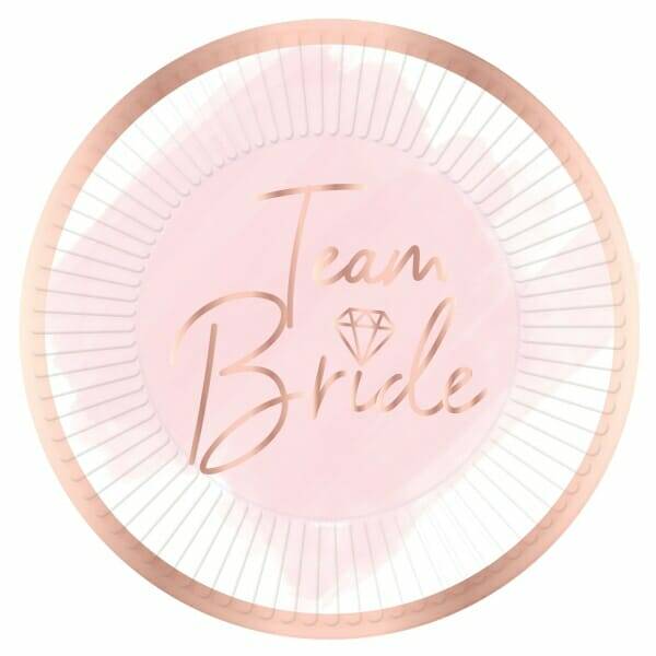Hen Party Round Paper Plates 23cm - 8pk