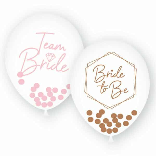 Hen Party 2-Sided Print Latex Balloons 27cm - 6pk