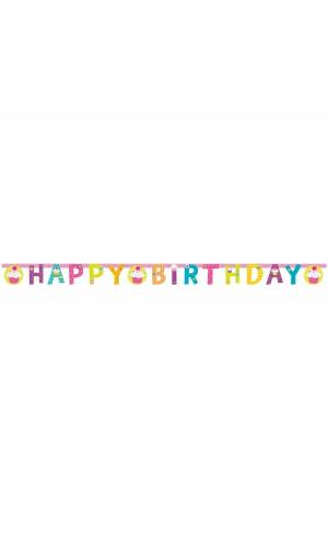 Letter Banner Cupcake Paper - 173 x 11cm