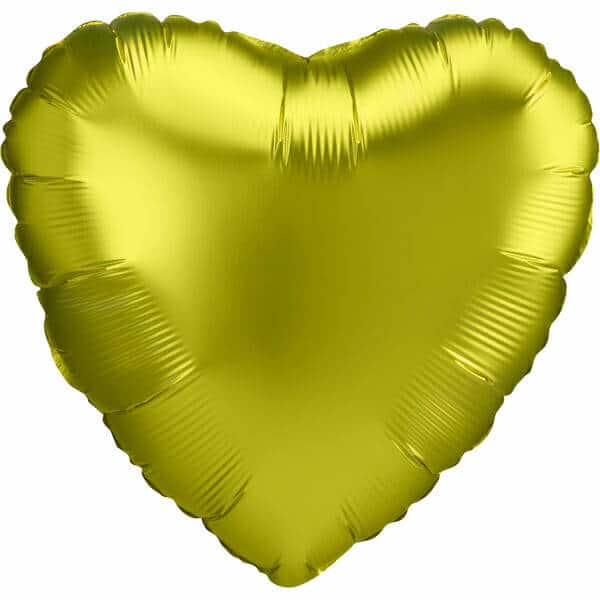 Standard Satin Luxe Lemon Foil Balloon - 19"/48cm