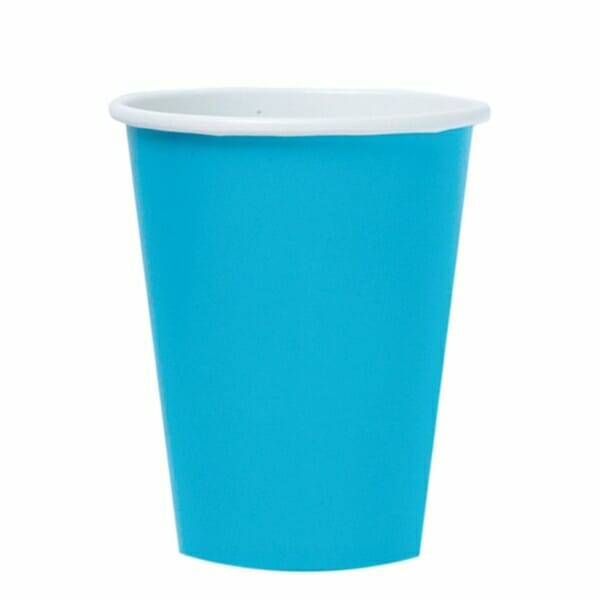 Caribbean Paper Cups 250ml - 8pk