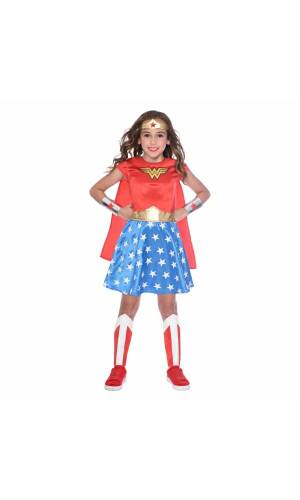 Licensed DC Classic Wonder Woman - Age 10 to 12 Years