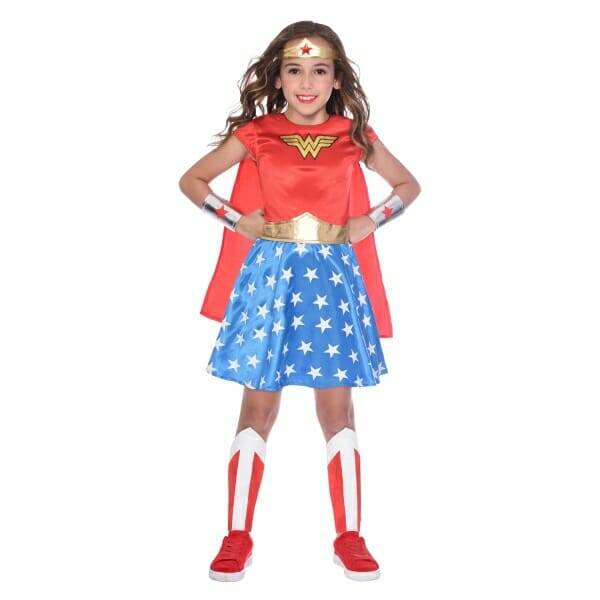 Licensed DC Classic Wonder Woman - Age 10 to 12 Years