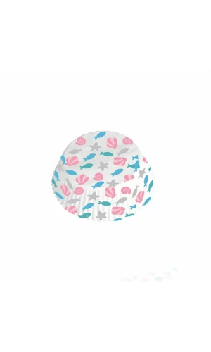 Be a Mermaid Paper Cupcake Cases 50 x 25mm - 48pk