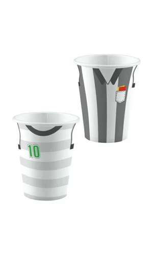 Kicker Party Paper Cups 250ml - 8pk