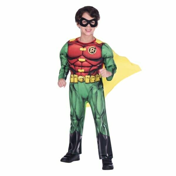 Licensed DC Classic Robin - Age 8 to 10 Years