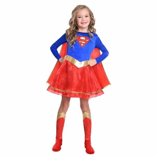 Licensed DC Classic Supergirl - Age 6 to 8 Years