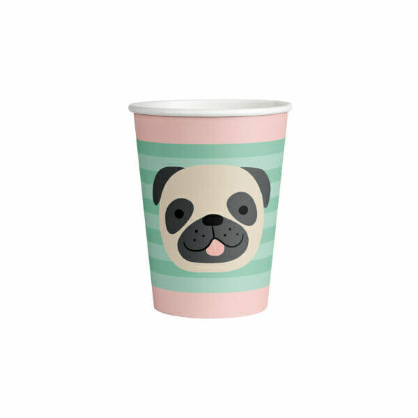 Hello Pets Paper Cups 250ml - 8pk