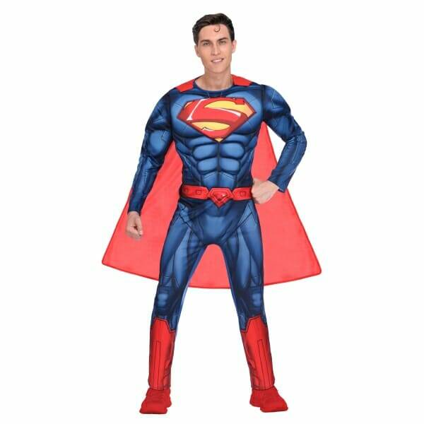 Licensed DC Classic Superman - Adult Size Extra Large
