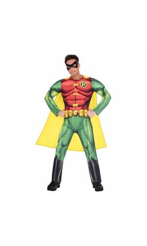 Licensed DC Classic Robin - Adult Size Extra Large