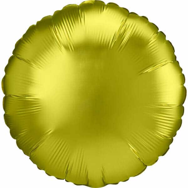 Standard Satin Luxe Lemon Foil Balloon - 19"/48cm