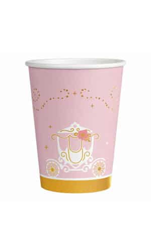 Princess for a Day Paper Cups 250ml - 8pk