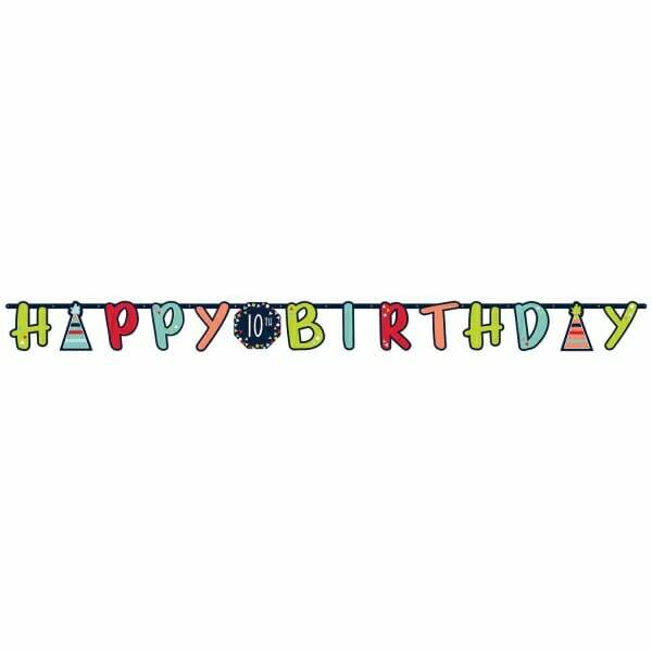 Letter Banner A Reason To Celebrate Add Any Age - 320cm
