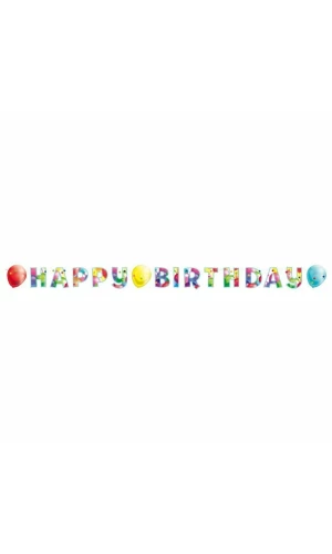 Letter Banner Balloons - 174 x 13cm