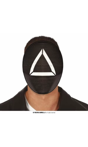 Squid Game PVC Triangle Mask - Adult One Size