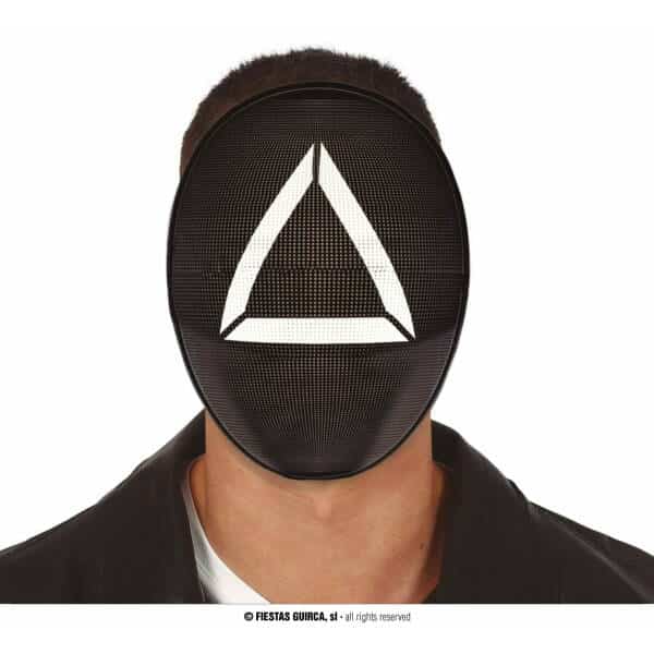Squid Game PVC Triangle Mask - Adult One Size