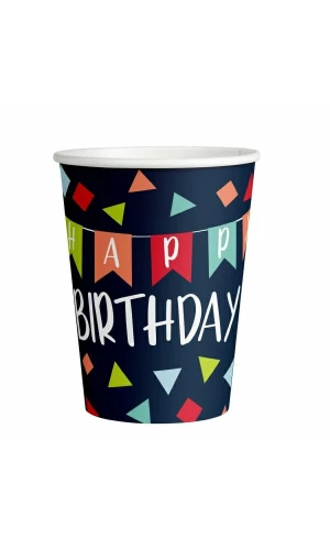A Reason To Celebrate Paper Cups 250ml - 8pk