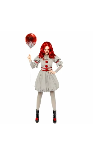 Licensed Lady Pennywise IT The Movie - Adult Size Medium