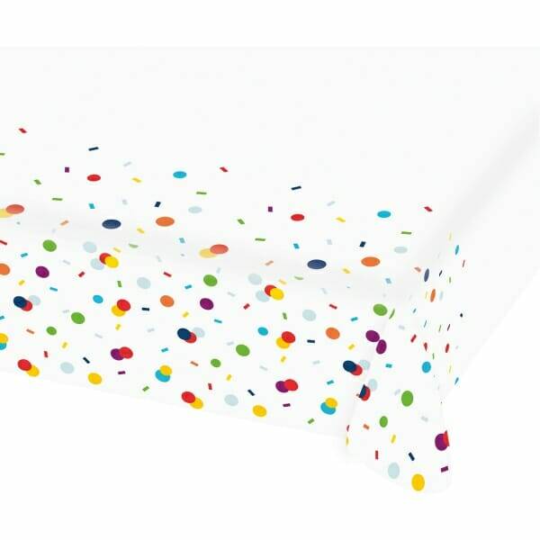 Tablecover Confetti Birthday Paper - 115 x 175cm