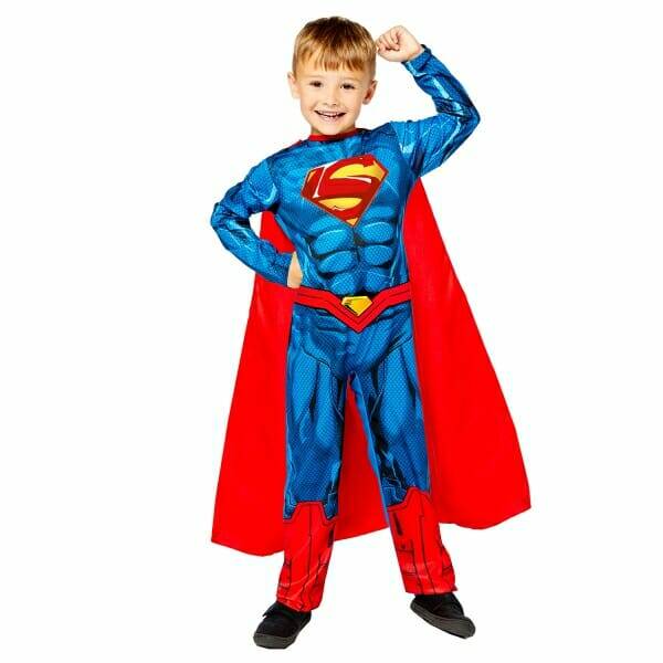 Official Licensed Sustainable Superman - Age 8 to 10 Years