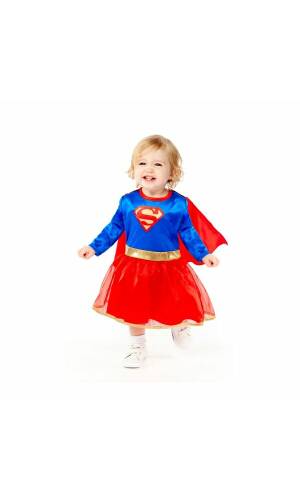 Official Licensed DC Supergirl Costume - Age 2 to 3 Years
