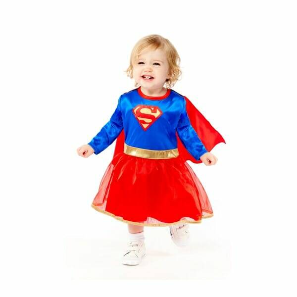 Official Licensed DC Supergirl Costume - Age 2 to 3 Years