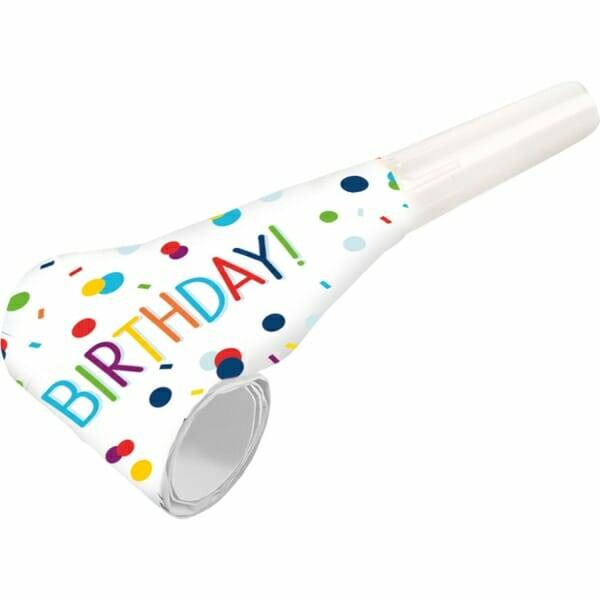 Blowouts Confetti Birthday 30cm - 8pk