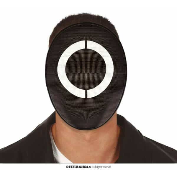 Squid Game PVC Circle Mask - Adult One Size
