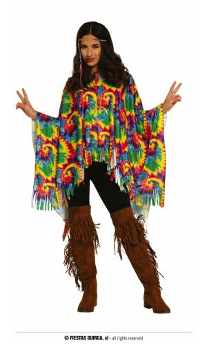 Hippie Poncho - Adult Size Medium (38-40)