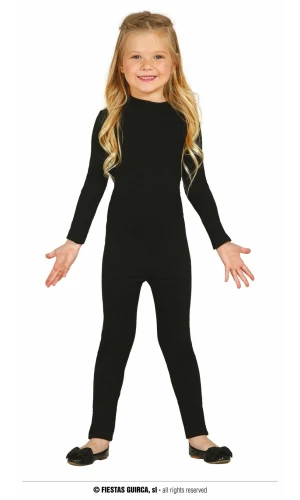 Spandex Bodysuit Black – Age 5 to 6 Years