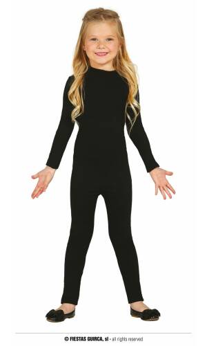 Spandex Bodysuit Black – Age 7 to 9 Years