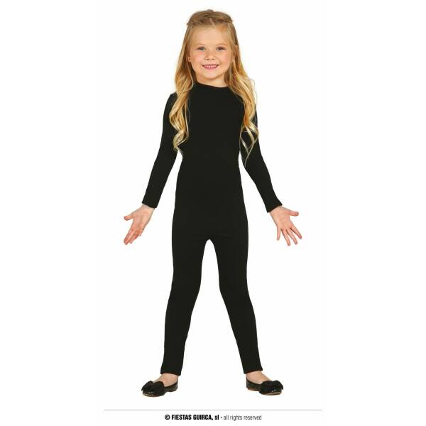 Spandex Bodysuit Black – Age 7 to 9 Years