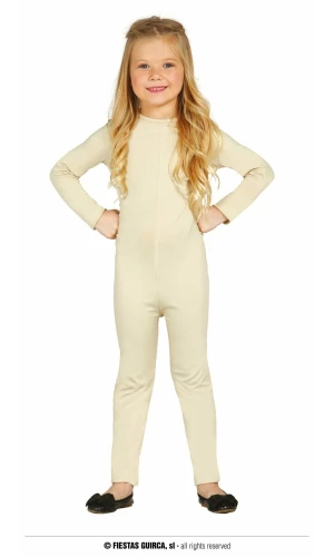 Spandex Bodysuit Flesh Colour - Age 5 to 6 Years